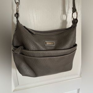 Rossetti Crossbody satchel, grey